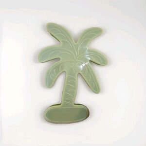 Palm Tree Servette 9 Section Covered Snack Server Perfect For Parties BPA Free